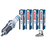 BOSCH: 0242240592, WR6DC+, WR6D+ (Tempra, Tipo, Şahin, Kartal uyumlu) Ateşleme Bujisi